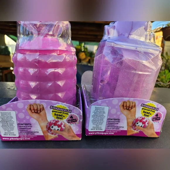 A Bundle of 2 Pikmi Pops scented shimmer puff plush toy- New! - Picture 4 of 4